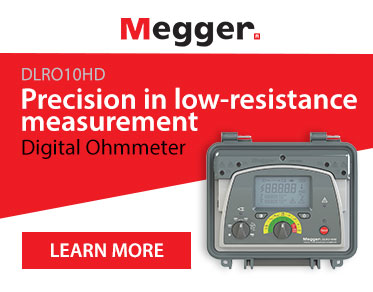 Megger DLRO10HD Ohmmeter